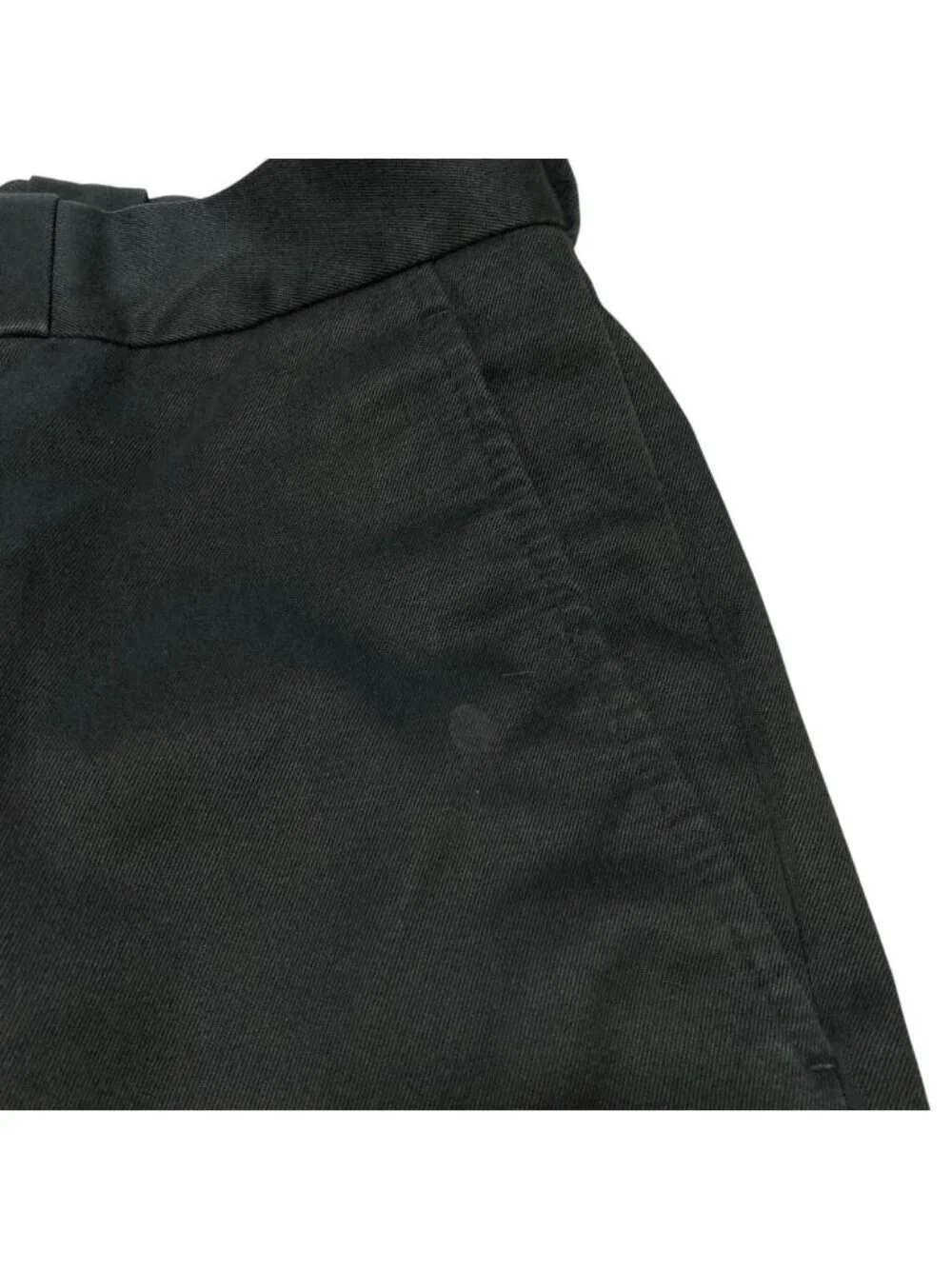 Gucci Tom Ford Era Hem Double Cotton Trousers Pants Black Spring Summer Fall 50